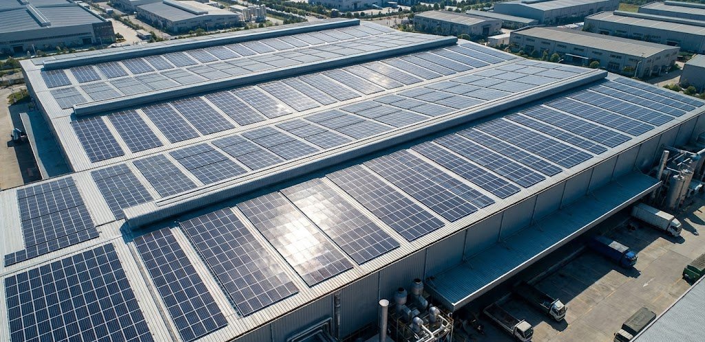 Fabrika Çatı Güneş Enerji Sistemi