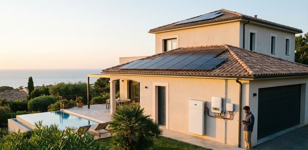 Villa Tipi Güneş Enerji Sistemi